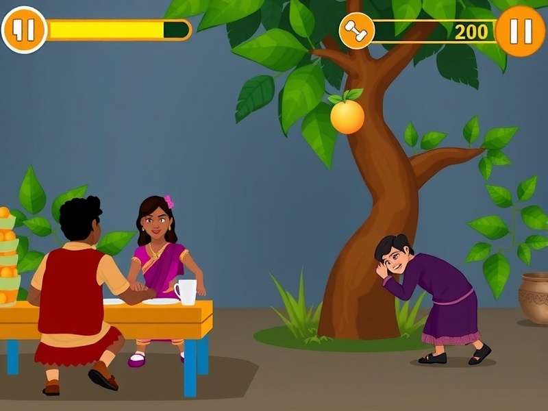 Tamil Taste Trail Gameplay Screenshot